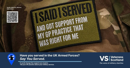 Say You Served graphic