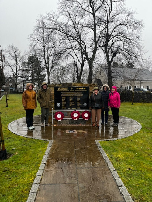 SVC Susanna Hamilton at the Force K6 Memorial