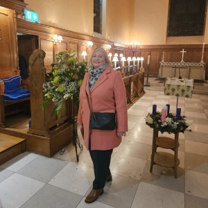 Scottish Veterans Commissioner Susie Hamilton at the Robin Chapel