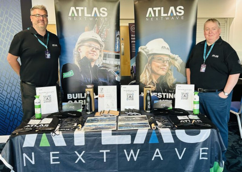 Atlas Nextwave stall at an event